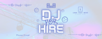 Hiring Party DJ Facebook Cover Design