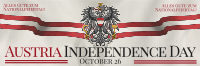 Austrian Independence Day Twitter Header Image Preview