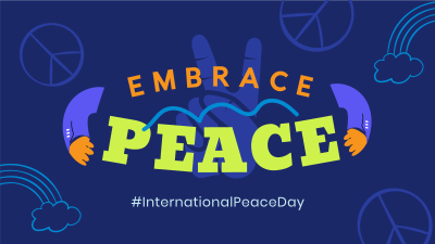Embrace Peace Day Facebook event cover Image Preview