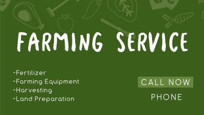 Farm Services Facebook event cover Image Preview