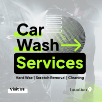 Unique Car Wash Service Linkedin Post Image Preview