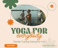 Yoga For Everybody Facebook Post Design