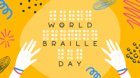 World Braille Day Facebook event cover Image Preview