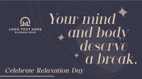 Celebrate Relaxation Day Video Image Preview