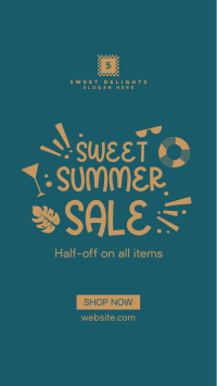 Sweet Summer Sale Facebook story Image Preview