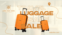 Travel Luggage Sale Facebook event cover Image Preview