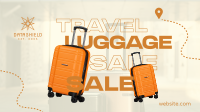 Travel Luggage Sale Facebook Event Cover Image Preview