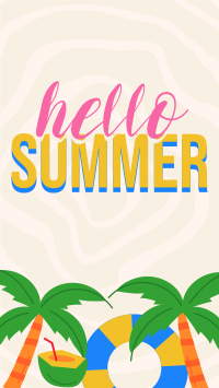 Hello Summer! TikTok video Image Preview