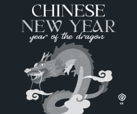 New Year Dragon Facebook post Image Preview