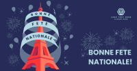  Bastille Day Celebration Facebook Ad Design