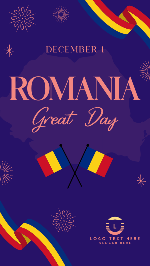 Romanian Great Day Instagram story Image Preview