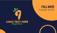 Fork Carrot Restaurant Business Card Image Preview