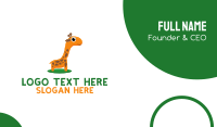 Baby Giraffe Business Card Image Preview