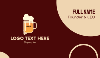 Beer Talk Bar  Business Card Design