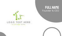 Green Tech House Business Card Preview
