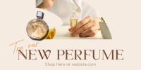 New Perfume Launch Twitter post Image Preview