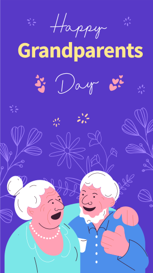 Happy Grandparents Day Instagram story Image Preview