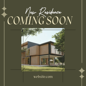 New Residence Coming Soon Instagram post Image Preview