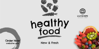 Fresh Healthy Foods Twitter post Image Preview