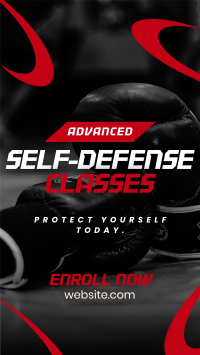 Advanced Self-defense Training TikTok Video Preview