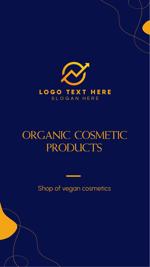 Organic Cosmetic Facebook Story Design Image Preview