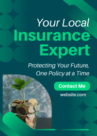 Insurance Expert Protect Policy Poster Image Preview