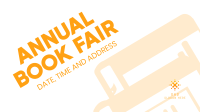 Book Fair Facebook Event Cover Design