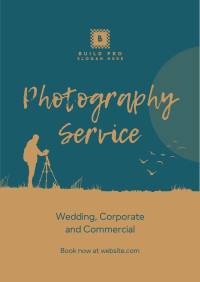 Professional Photographer  Poster Image Preview