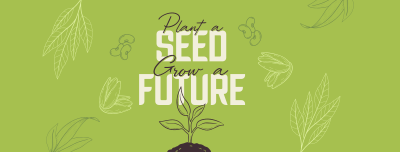 Earth Day Seed Planting Facebook cover Image Preview