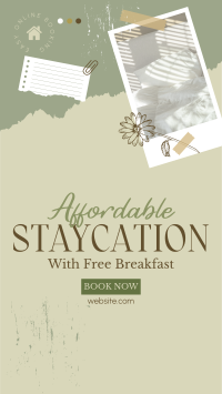  Affordable Staycation  Instagram reel Image Preview