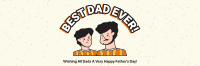 Best Dad Ever! Twitter header (cover) Image Preview