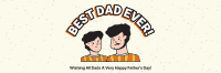 Best Dad Ever! Twitter Header Image Preview