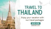 Thailand Travel Facebook Event Cover Design