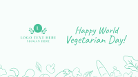 World Vegetarian Day Facebook event cover Image Preview