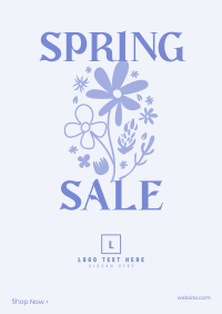  Flower Spring Sale Poster Image Preview