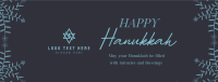 Hanukkah Celebration Facebook cover Image Preview
