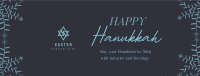 Hanukkah Celebration Facebook Cover Image Preview