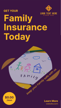 Get Your Family Insured Instagram story Image Preview