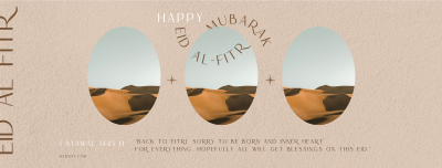 Eid Al-Fitr Facebook cover Image Preview