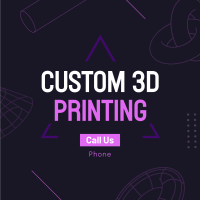3d Printing Services Instagram Post Design