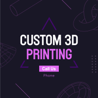 3d Printing Services Instagram Post Preview