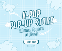 Kpop Pop-Up Store Facebook post Image Preview