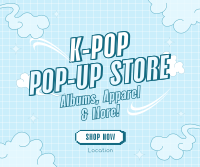 Kpop Pop-Up Store Facebook post Image Preview