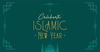 Bless Islamic New Year Facebook Ad Design