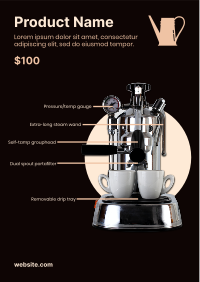 Espresso Maker Flyer Image Preview