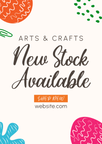 Artsy New Stock Poster Image Preview