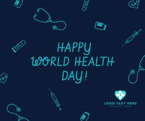 World Health Day Icons Facebook post Image Preview