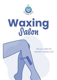 Waxing Salon Flyer Design
