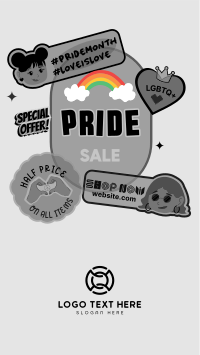 Proud Rainbow Sale Instagram Reel Design