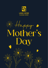 Mother's Day Greetings Poster Design